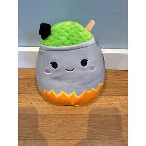 Squishmallows Johanna Halloween Cauldron Plush 8” NWT